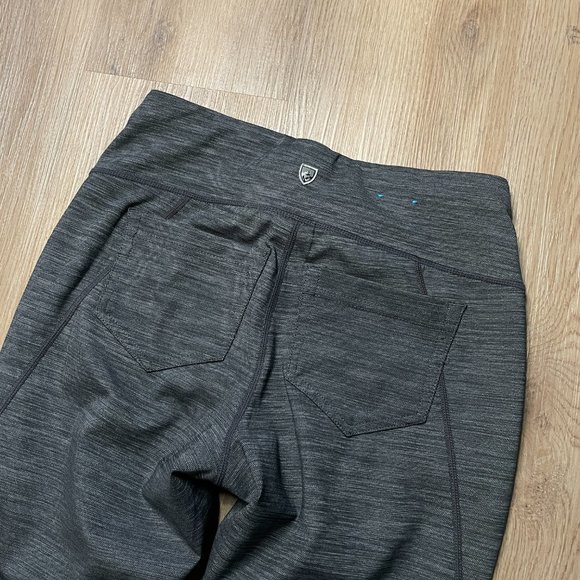 KUHL Skulpt Skinny Pants charcoal gray XS stretch pockets leggings active hiking - Picture 8 of 10